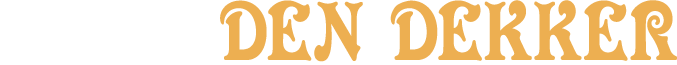 logo van klompenmakerij den Dekker